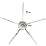 INORCO 1/1s/S50 S5 S6 Mi Robotics nadomestni deli sesalnika, združljivi z nadomestnim delom 5-krake stranske krtače, (21989090) | Shoptok.si