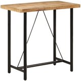  Barski stol 110 x 55 x 107 cm masivno drvo manga i željezo | shoptok.hr