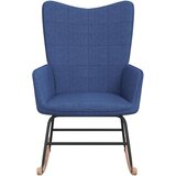 Stolica za ljuljanje od tkanine plava | shoptok.hr