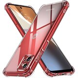 Techsuit Silikonski ovitek z ojačanimi robovi za Motorola Moto G32 - Prozorna | Shoptok.si