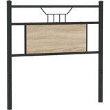  Posteljno vzglavje sonoma hrast 80 cm inženirski les in jeklo, (21829519) | Shoptok.si