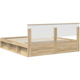  Konstrukcija postelje Sonoma 200 x 200 cm Konstruiran les, (5000121296) | Shoptok.si