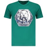 Cavalli Class Muška Majica Kratkih Rukava Zelena | shoptok.hr