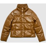 GAP Artificial Leather Quilted Jacket - Women Cene