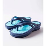 Gemre Navy Blue Lightweight Flip-Flops Isla | ePonuda.com