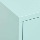 Ormarić za pohranu boja mente 80 x 35 x 101 5 cm čelični | shoptok.hr