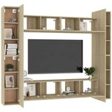  8-dijelni set TV ormarića boja hrasta sonome od iverice | shoptok.hr