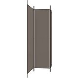 Sobna pregrada s 3 panela antracit 150 x 200 cm od tkanine | shoptok.hr
