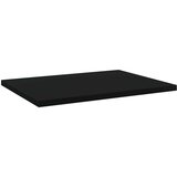Police za knjige 4 kom crne 40 x 30 x 1 5 cm od iverice | shoptok.hr