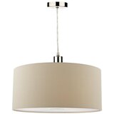  Där Lighting RON6529 - Luster na sajli RONDA 1xE27/60W/230V crna/bež Cene