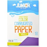 Junior jolly Waves, karton rebrasti, A4, 10K, odaberite nijansu Ljubičasta Cene