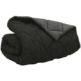  Zimska posteljnina Črna in anthracit 240 x 200 cm Mikrovlakna, (5000147555) | Shoptok.si
