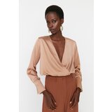 Trendyol Mink Double Breasted Blouse | shoptok.hr