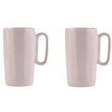 Vialli Design Rožnate lončene skodelice v kompletu 2 ks 330 ml Fuori – | Shoptok.si