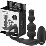 Addicted Toys rotacijski analni vibrator z erekcijskim obročkom (črna) Cene