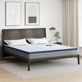 vidaXL Jastučići za madrace Bijela i Plava 180 x 200 cm | shoptok.hr
