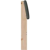 vidaXL tapecirano vzglavje temno siva 75 cm masivno borovo les | Shoptok.si