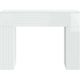  Stolić za kavu Bijela visokog sjaja 102 x 35 x 75 cm | shoptok.hr