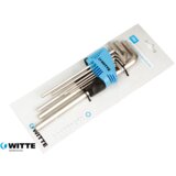 Witte Ključ imbus set 9 kom produženi niklovani | Eponuda.com
