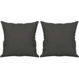  The Living Store Okrasna blazina 2 kosa temno siva 40x40 cm blago - Okrasna Blazina, (21487335) | Shoptok.si