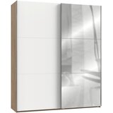 MID.YOU OMARA Z DRSNIMI VRATI, hrastova deska, bela | Shoptok.si