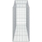  Lučne gabionske košare 9 kom 200x50x100/120cm pocinčano željezo | shoptok.hr