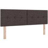 vidaXL Naslon za glavo z gumbi, temno rjav, 160 cm, obleka, (22008427) Cene