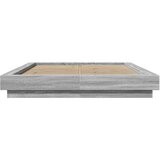  Okvir za krevet boja hrasta 120 x 200 cm od konstruiranog drva | shoptok.hr