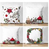Mila Home Ukrasne jastučnice u setu 4 kom s božićnim motivom 43x43 cm Merry Christmas – | shoptok.hr