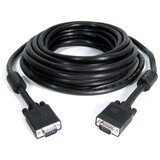 E-green Kabl VGA D-sub M/M 10m HQ feritno jezgro crni Cene