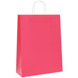  Papirnate vrećice 50 kom s ručkama ružičaste 32x12x42 cm | shoptok.hr