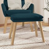  Tabure plavi 45x29,5x35 cm baršunasti Cijene