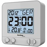 Technoline Radijska budilka WT 235 (Digitalni zaslon, Na baterije, Srebrne barve, 8 x 3 x 8 cm) | Shoptok.si