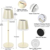 OUTON brezžična LED namizna svetilka z RGB svetlobo | Shoptok.si
