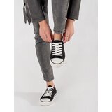 Shelvt Black openwork sneakers | Shoptok.si