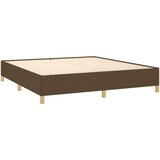  Posteljni okvir temno rjav 180x200 cm blago, (20726081) | Shoptok.si