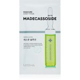 MISSHA Mascure Madecassoside negovalna maska iz platna za občutljivo in razdraženo kožo 28 ml Cene