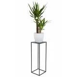 Stalak za cveće 70x24 cm crne boje