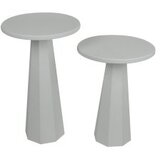 Hanah home set stolova za kafu lilyum (57 + 47) white (313RTX1126) | ePonuda.com