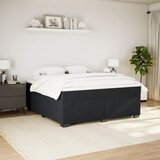  Krevet s oprugama i madracem crni 180x200 cm baršunasti | shoptok.hr