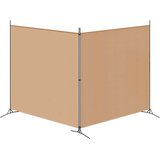 Pregrada 2-delni delilnik prostora Bež 348 x 180 cm Blago, (5000235531) | Shoptok.si
