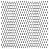 gah alberts željezna mrežasta ploča (d x š x d: 1.000 x 300 x 1,2 mm, čelik, neobrađeno, dimenzije rupe: 6 x 3,5 mm) | shoptok.hr