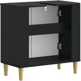  Kupaonski ormarić za sudoper DELFT Crna 59 5 x 31 5 x 59 cm - Crna | shoptok.hr