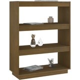 Ormarić za knjige / pregrada boja meda 80x35x103 cm borovina | shoptok.hr