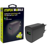  kućni Maxmobile PD QC3.0 DUO TYPE C 20W +USB 18W 2UTR3068QP | Eponuda.ba