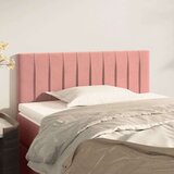 Posteljno vzglavje roza 90x5x78/88 cm žamet, (20934066) | Shoptok.si