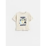 Reserved Bluey pamučna majica - bež | shoptok.hr