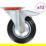vidaXL Gibljiva kolesa 12 kosov 160 mm | Shoptok.si