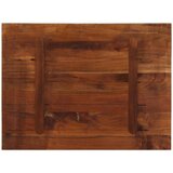 Stolna ploča 80x70x2,5 cm pravokutna masivno obnovljeno drvo | shoptok.hr