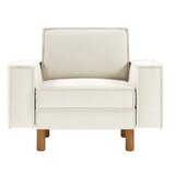Atelier Del Sofa 1-Seat sofa sparrow 1 milk froth walnut Cene
